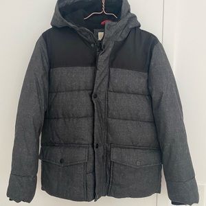 Michael Michael Kors Puffer Jacket Black Grey